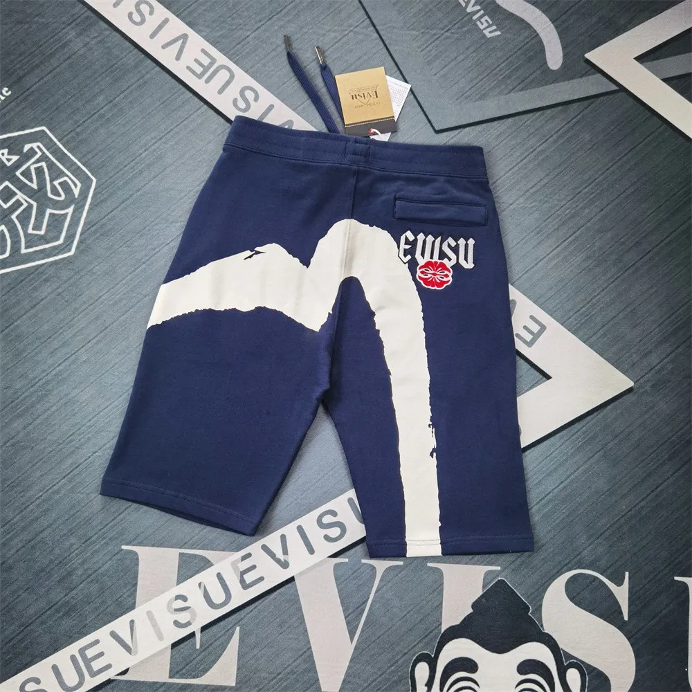 Evisu m Same Style m ， ， ， Versatile， Navy Blue ， Same Style， 。 ：Black Navy Blue Size S M L XL XXL S 78 53 56 100-125 M 82 55 58 125-140 L 86 57 60 140-160 XL 90 59 61 160-180 XXL 94 61 62 180